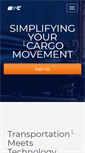 Mobile Screenshot of bookyourcargo.com